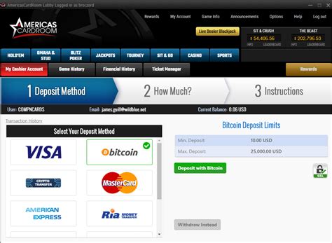 americas cardroom withdrawal|acr bitcoin withdrawal.